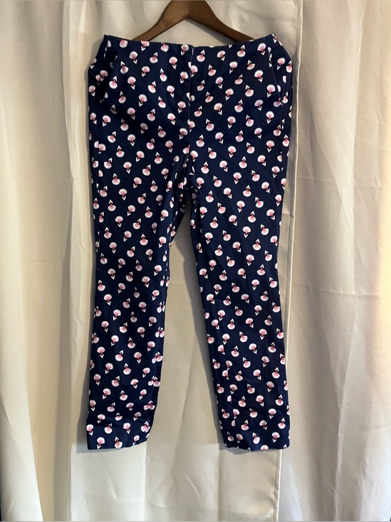 Boden Pants - Boden Navy Pant with Pink Motif